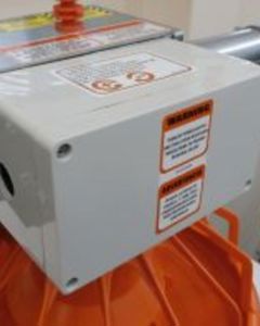 BOX,ELECT,DRILLED,6.3x3.5x3.5" GRAY,ABS PLASTIC W/LID, F/ADJ